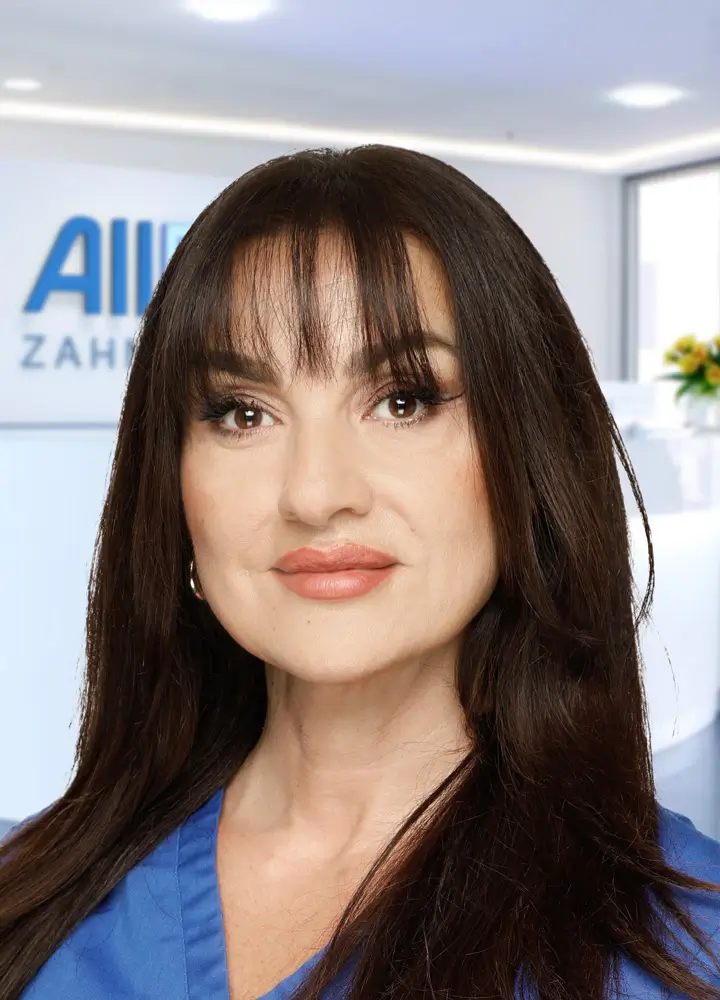 Portrait zahnmedizinische Prophylaxeassistenz Ljerka Grbesa (AllDent Stuttgart)
