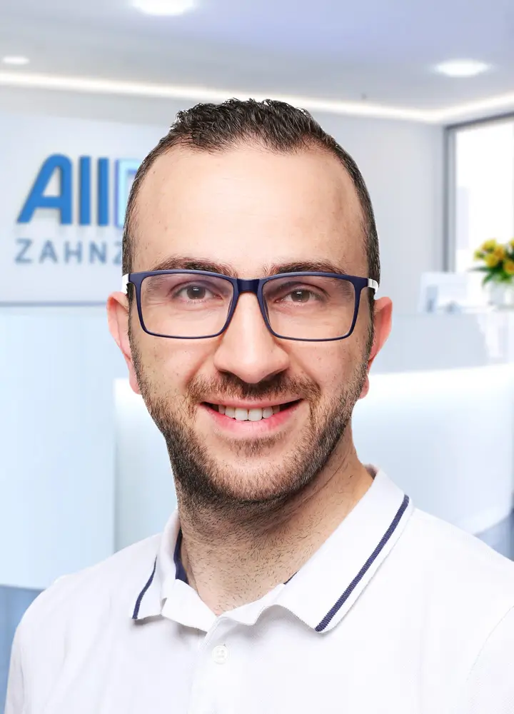 Portrait Zahnarzt Mahmoud Moftah (AllDent Stuttgart)
