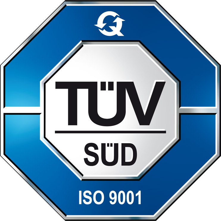 TÜV Siegel 9001
