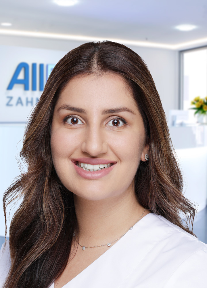 Portrait Oberärztin Dr. H. Sultansei (AllDent Bochum)