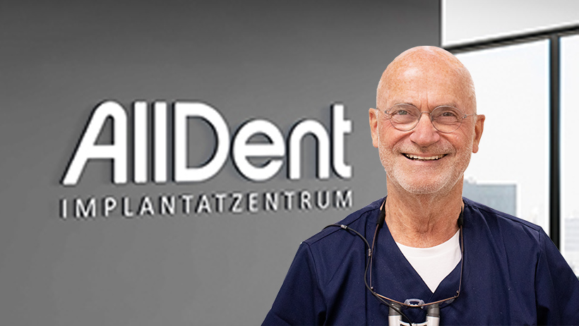 Portrait Dr. Wolfgang Bolz mit Lupenbrille